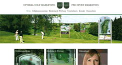 Desktop Screenshot of optimal-golf.de