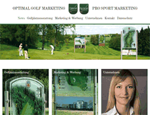 Tablet Screenshot of optimal-golf.de